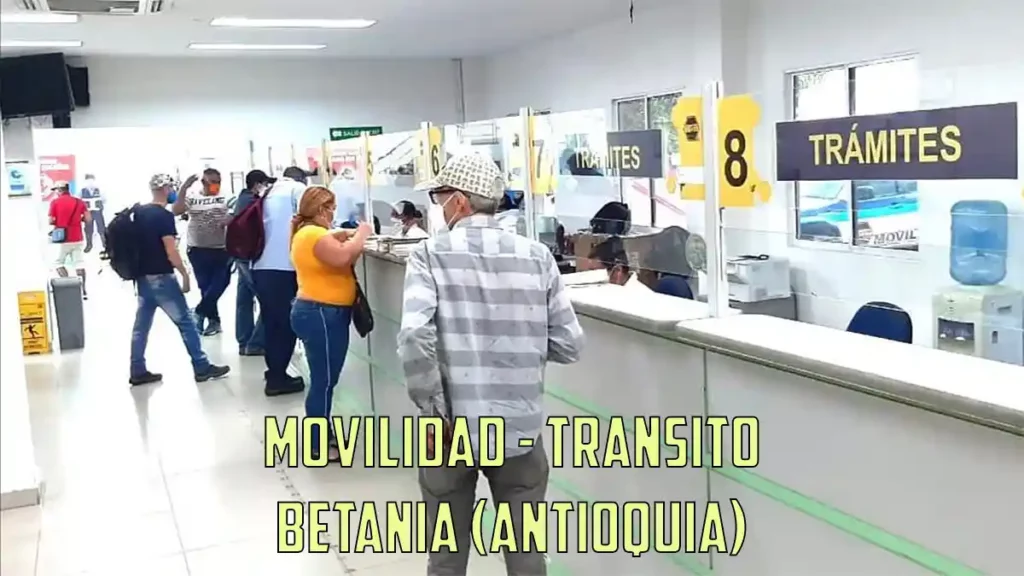 Movilidad Transito Betania antioquia