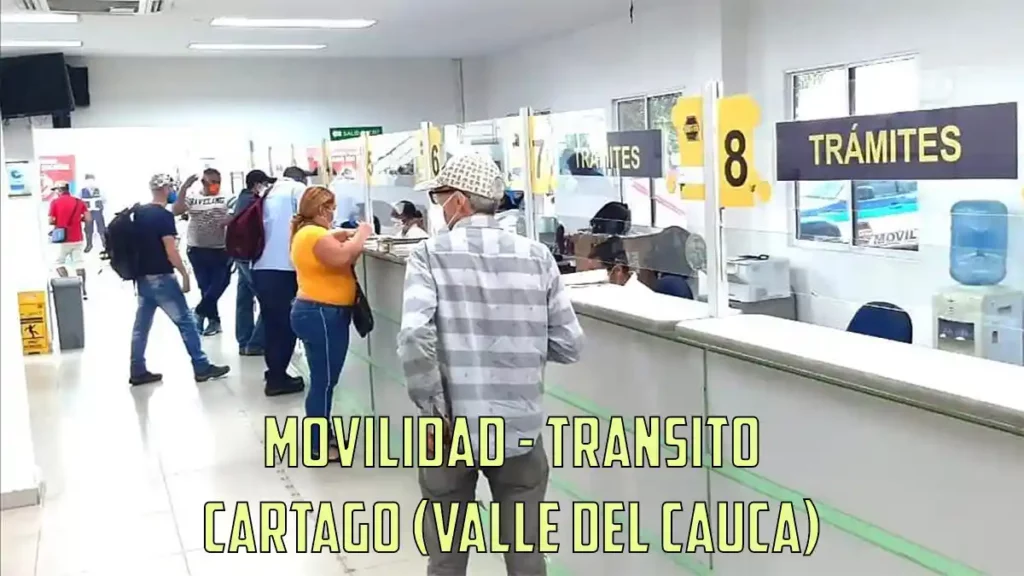 Movilidad Transito Cartago Valle del Cauca