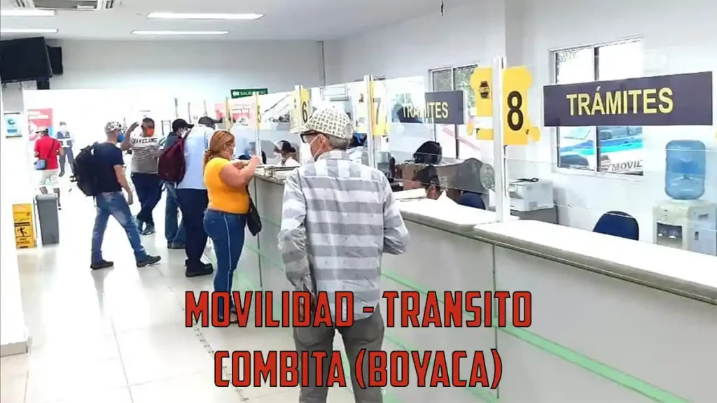 Movilidad transito Combita Boyaca