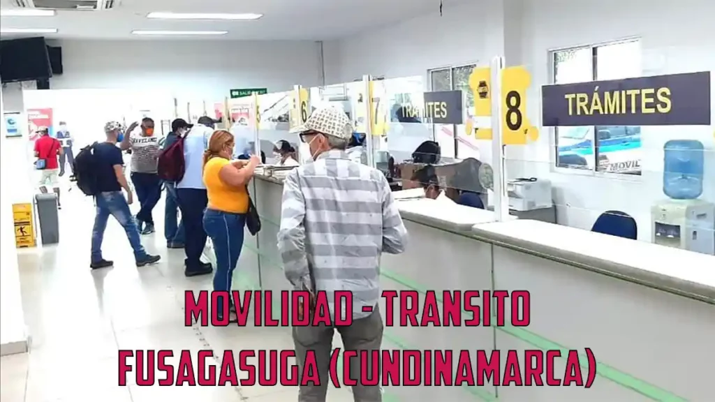 Movilidad transito Fusagasugá Cundinamarca