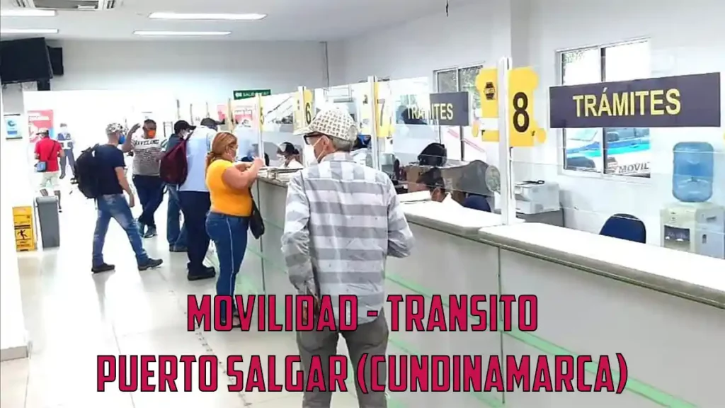 Movilidad transito Puerto Salgar Cundinamarca