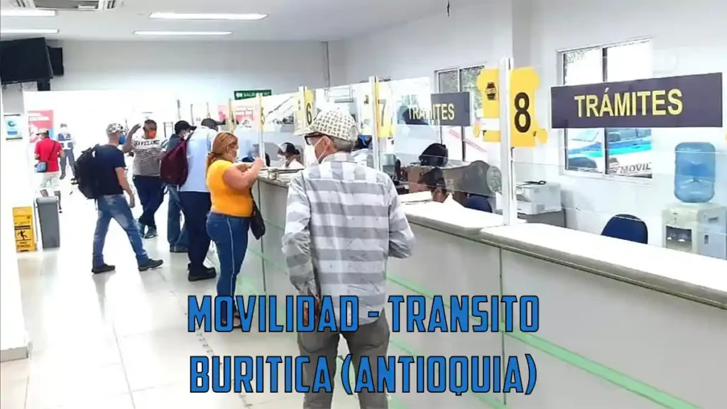 Movilidad transito buritica antioquia