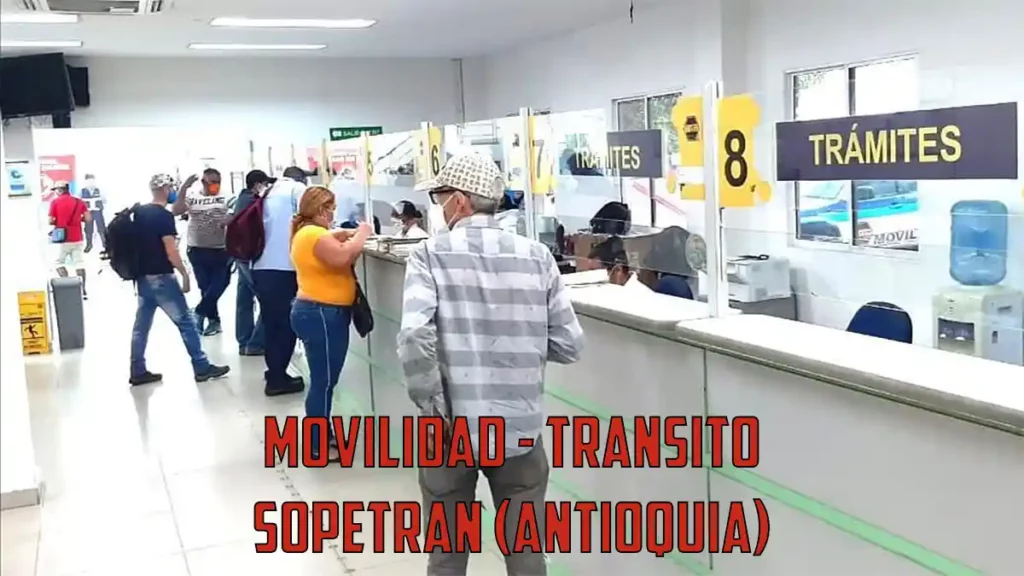 Movilidad transito sopetran antioquia