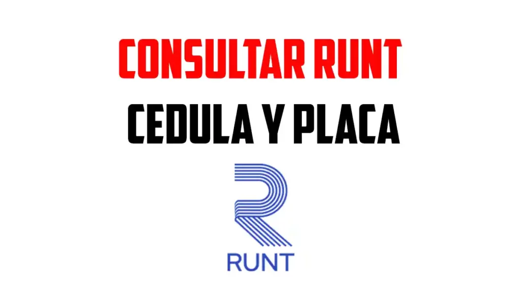 Consulta RUNT cédula y placa