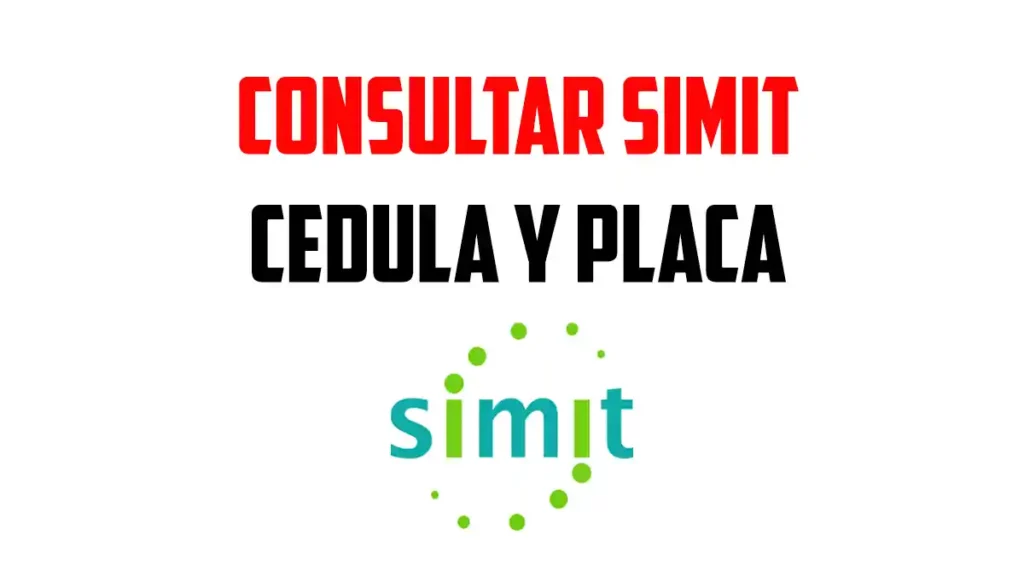 Consulta simit cedula placa multas comparendos