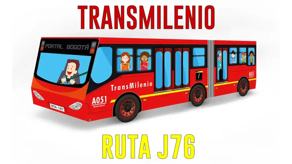 Ruta j76 transmilenio