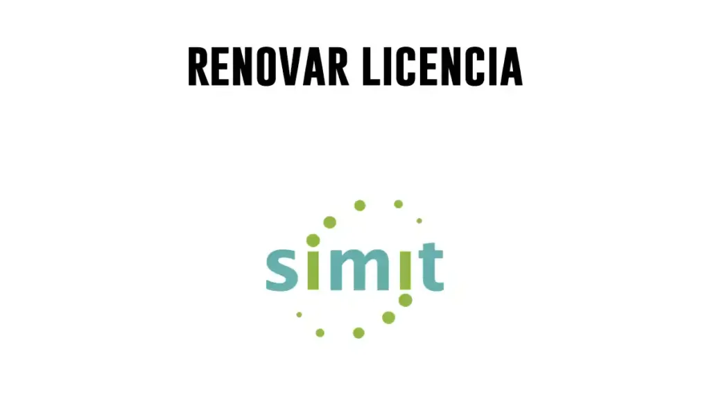 renovar licencia simit